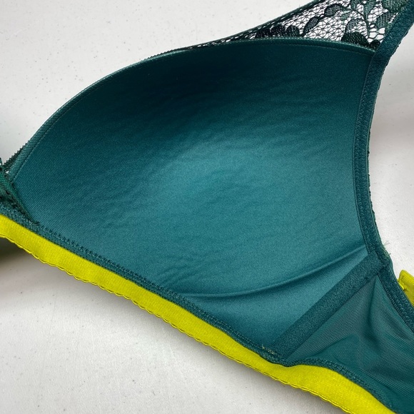 NWOT knix GRN/YELO Light Support Wireless, XL *P1061 - Picture 4 of 7